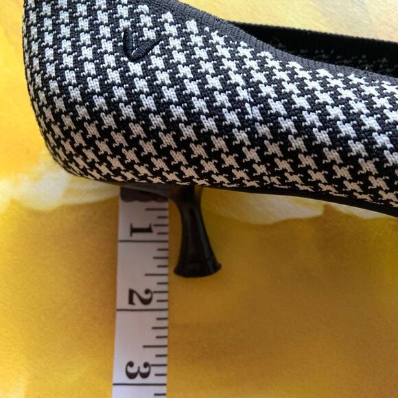 VIVAIA Houndstooth Kitten Heels (Sz 41) - Picture 8 of 9